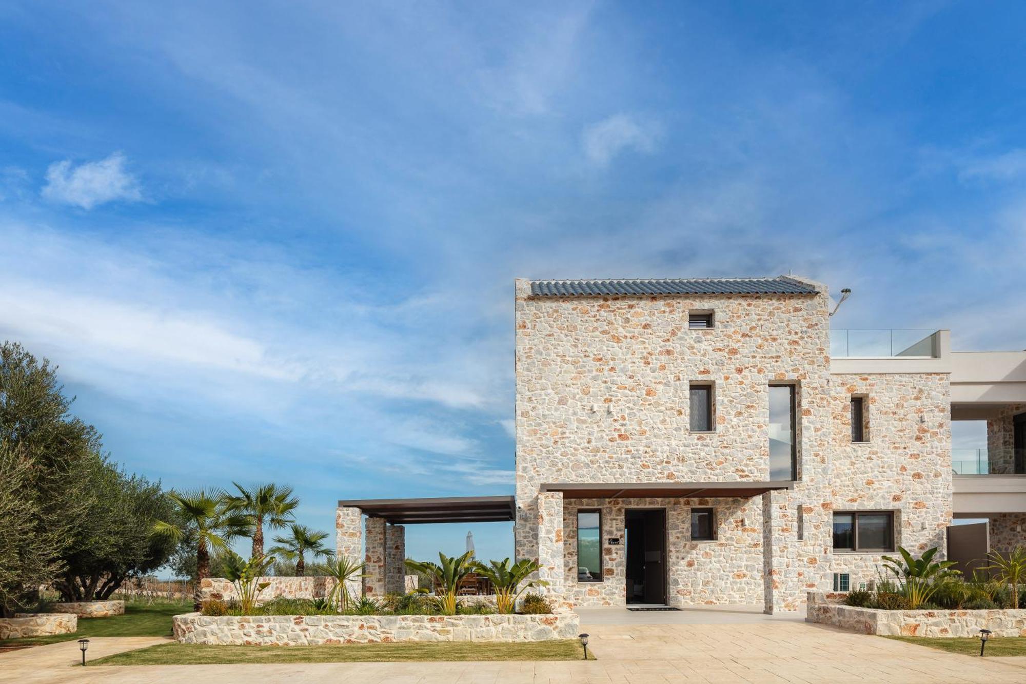 Oinolithos Luxury Villas Каламаки Экстерьер фото