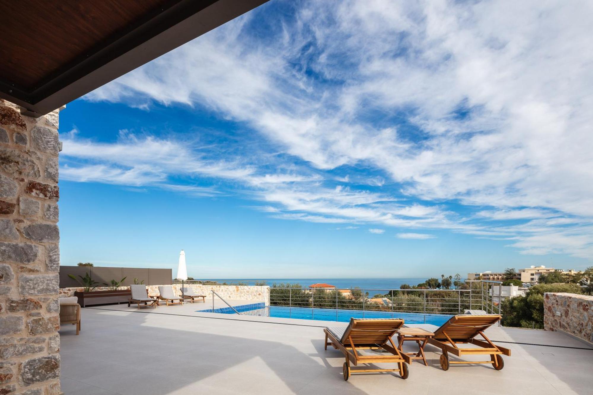 Oinolithos Luxury Villas Каламаки Экстерьер фото