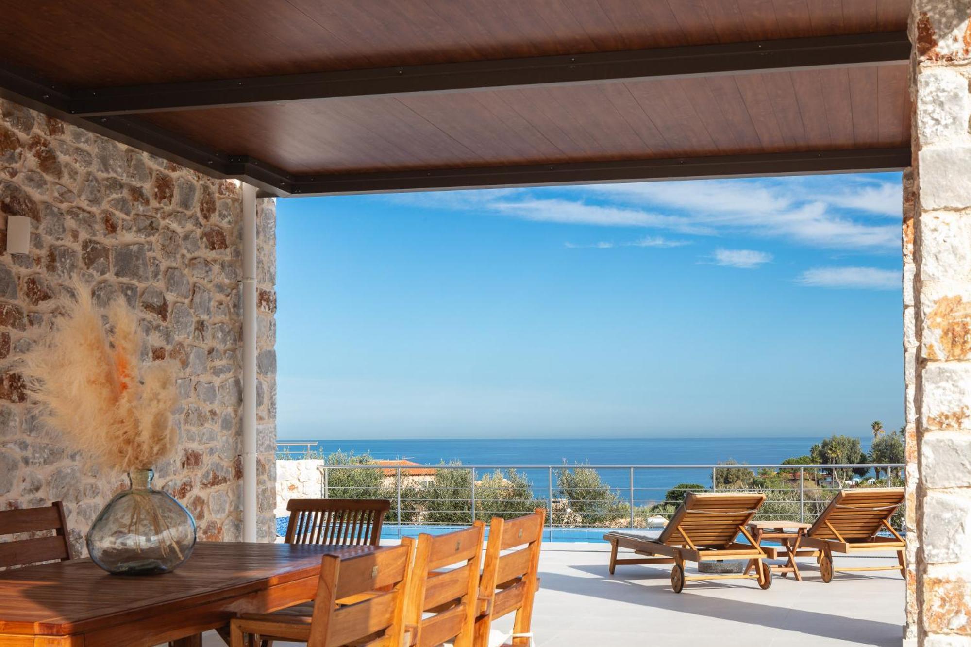 Oinolithos Luxury Villas Каламаки Экстерьер фото