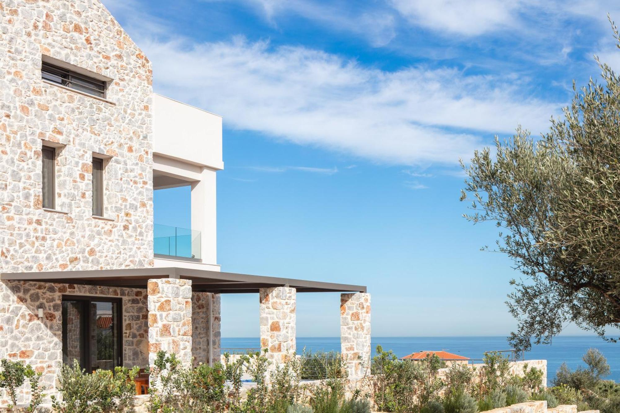 Oinolithos Luxury Villas Каламаки Экстерьер фото