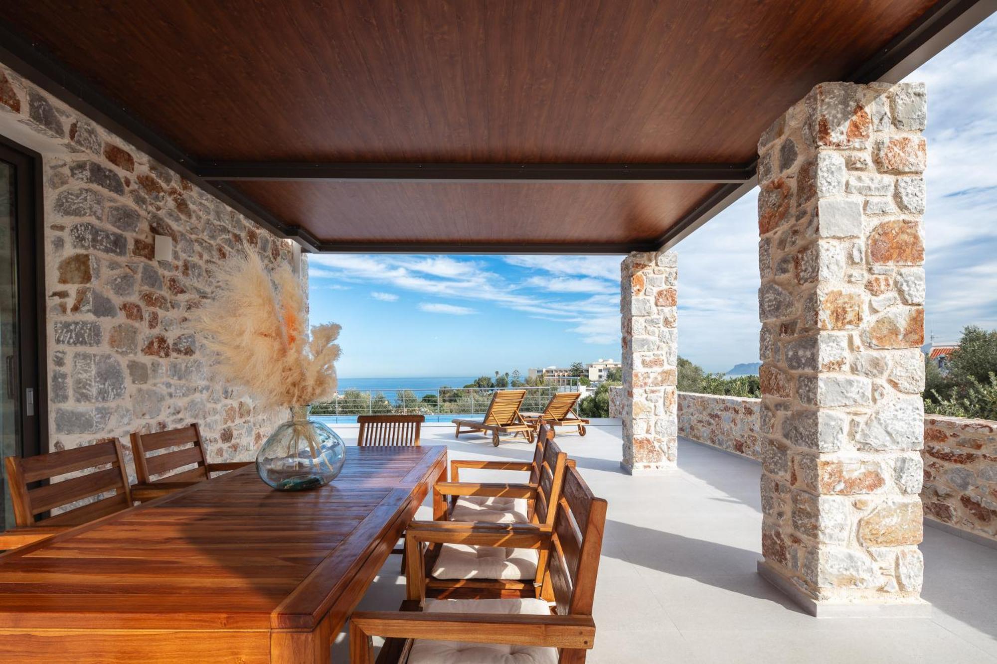 Oinolithos Luxury Villas Каламаки Экстерьер фото